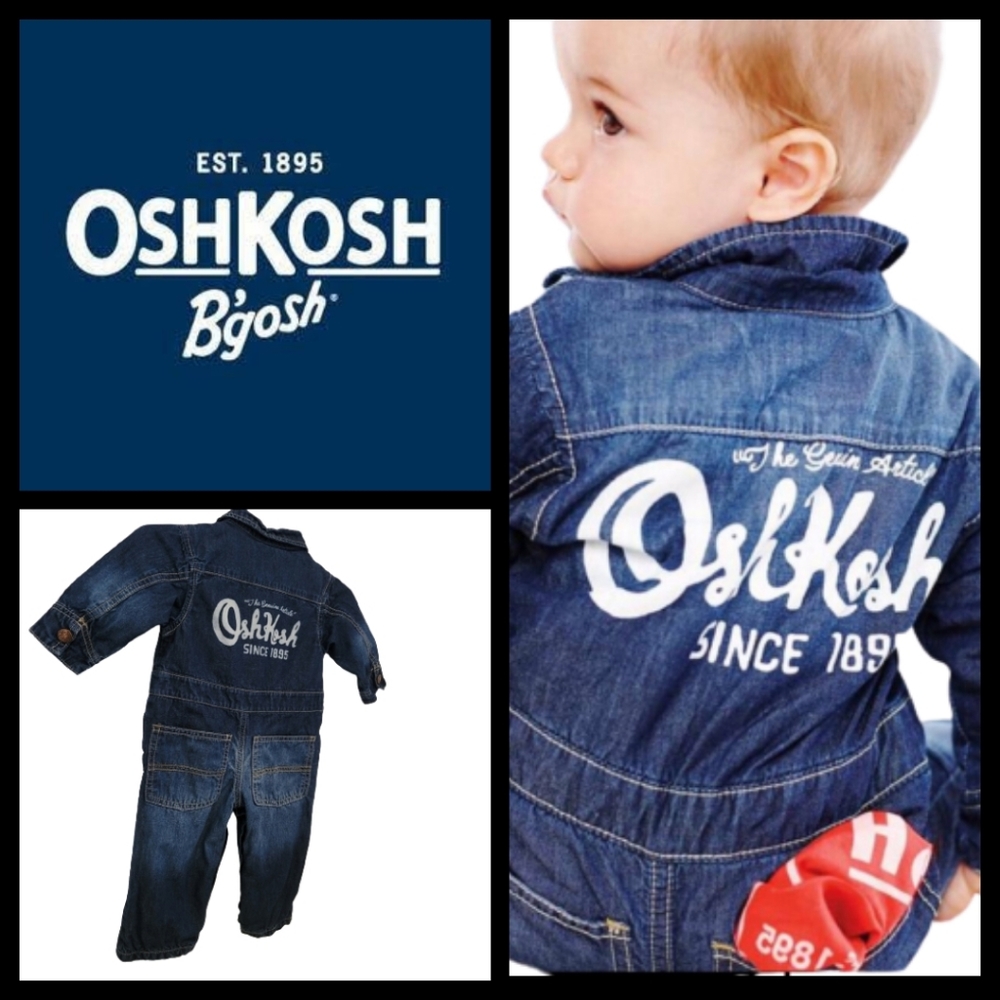 Oshkosh Bgosh Denim Coveralls